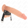 KINK - ANELLO PER PENE CON ANELLI A FORMA DI D 18,5 X 3,3 CM